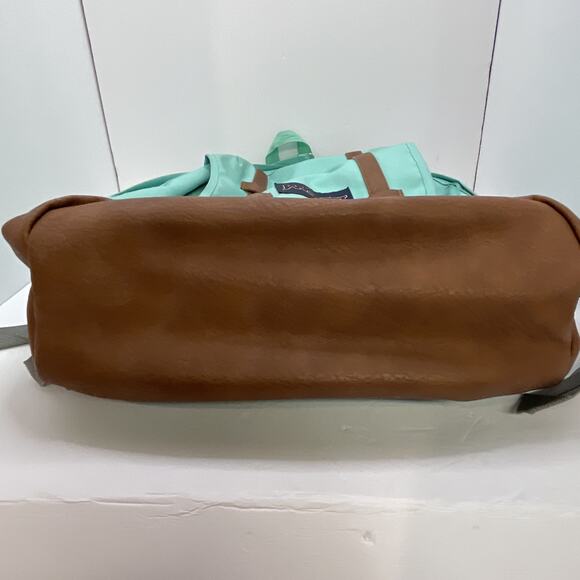 Jansport Backpack Bag Pouch Flip Top Teal , Turquoise, Aqua - Picture 7 of 11